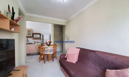 Apartamento com 1 quarto para alugar na Avenida Bartolomeu de Gusmão, --, Boqueirão, Santos por R$ 3.474