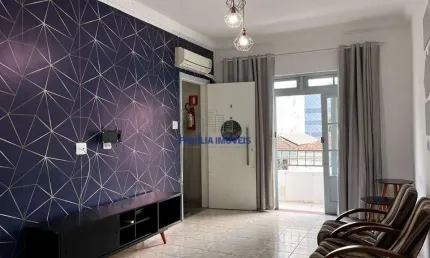 Apartamento com 2 quartos à venda na Piratininga, --, Ponta da Praia, Santos por R$ 366.000