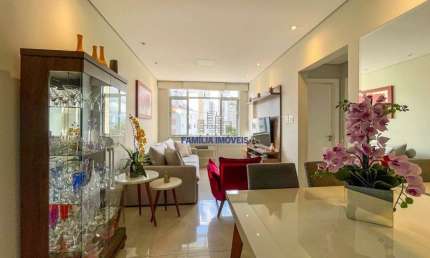 Apartamento com 2 quartos à venda na Ministro Daniel de Carvalho, --, Ponta da Praia, Santos por R$ 720.000