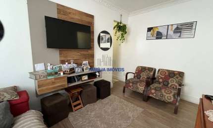 Apartamento com 2 quartos à venda na Avenida Senador Pinheiro Machado, --, José Menino, Santos por R$ 395.000