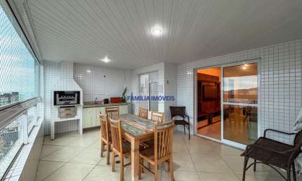 Apartamento com 4 quartos à venda na Rua Copacabana, --, Guilhermina, Praia Grande por R$ 1.100.000
