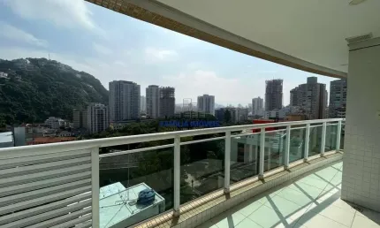 Apartamento com 2 quartos à venda na rua newton prado, --, josé menino, santos por r$ 933.000