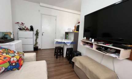 Apartamento com 2 quartos à venda na César Augusto de Castro Rios, --, Areia Branca, Santos por R$ 305.000