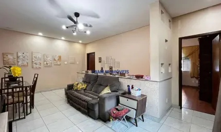 Casa em condomínio fechado com 3 quartos à venda na rua doutor carvalho de mendonça, --, marapé, santos por r$ 720.000