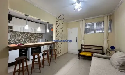 Apartamento com 1 quarto para alugar na Rua Cândido Rodrigues, --, Centro, São Vicente por R$ 3.200