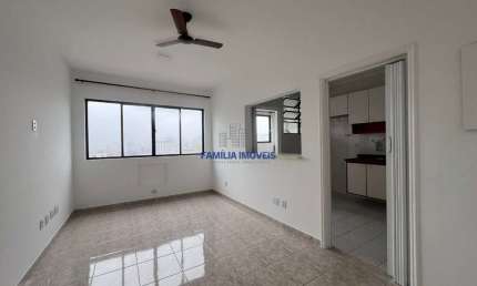 Apartamento com 1 quarto para alugar na Teixeira de Freitas, --, Campo Grande, Santos por R$ 2.600