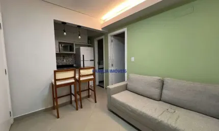 Apartamento com 1 quarto para alugar na Rua Sampaio Moreira, --, Embaré, Santos por R$ 2.700