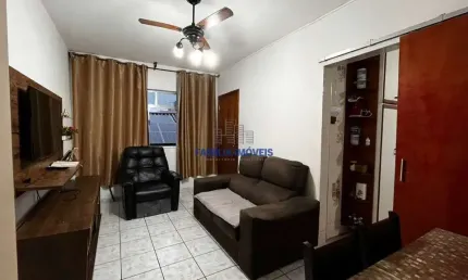Apartamento com 2 quartos à venda na doutor arnaldo de carvalho, --, campo grande, santos por r$ 445.000