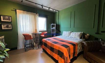 Flat com 1 quarto para alugar na Avenida Marechal Floriano Peixoto, --, Gonzaga, Santos por R$ 4.000