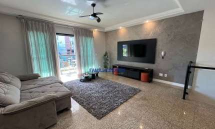 Casa em condomínio fechado com 4 quartos para alugar na Espírito Santo, --, Campo Grande, Santos por R$ 11.900