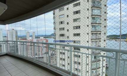 Apartamento com 3 quartos para alugar na Avenida Rei Alberto I, --, Ponta da Praia, Santos por R$ 14.800