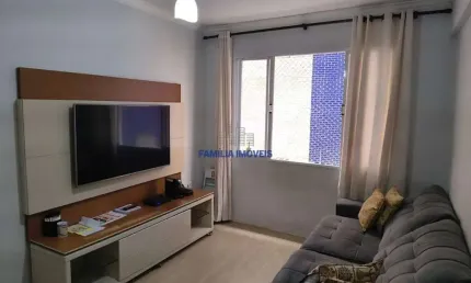 Apartamento com 2 quartos à venda na Avenida Conselheiro Nébias, --, Boqueirão, Santos por R$ 458.000