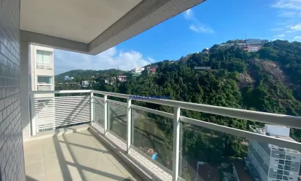 Apartamento com 2 quartos para alugar na rua doutor guilherme álvaro, --, marapé, santos por r$ 5.500