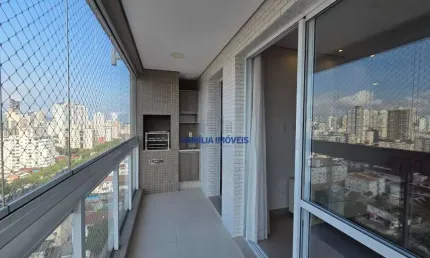 Apartamento com 2 quartos à venda na Rua Carlos Gomes, --, Marapé, Santos por R$ 955.000