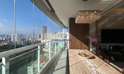 Apartamento com 2 quartos à venda na Rua Newton Prado, --, José Menino, Santos por R$ 1.325.000