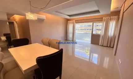 Apartamento com 2 quartos para alugar na avenida ana costa, --, gonzaga, santos por r$ 4.535