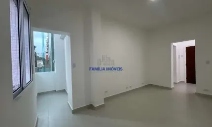 Apartamento com 1 quarto à venda na avenida presidente wilson, --, josé menino, santos por r$ 390.000