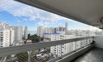 Apartamento com 2 quartos à venda na Avenida Siqueira Campos, --, Embaré, Santos por R$ 899.000