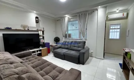 Casa em condomínio fechado com 2 quartos à venda na jurubatuba, --, aparecida, santos por r$ 890.000
