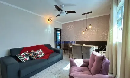 Apartamento com 2 quartos à venda na rua godofredo fraga, --, marapé, santos por r$ 382.000