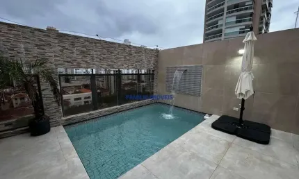 Apartamento com 3 quartos à venda na dom lara, --, boqueirão, santos por r$ 2.672.000