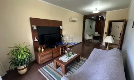 Apartamento com 3 quartos à venda na avenida doutor bernardino de campos, --, pompéia, santos por r$ 600.000