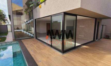 Lindo Sobrado novo com 5 quartos à venda, 290 m² por R$ 3.200.000- Jardins Madri - Goiânia/GO