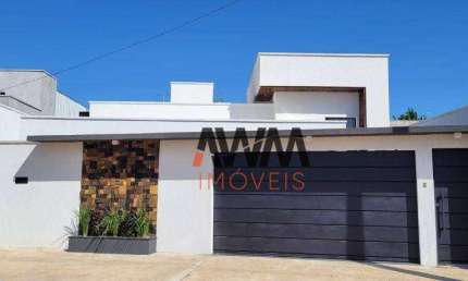Casa nova com 3 quartos à venda, 136 m² por R$ 865.000 - Parque das Flores - Goiânia/GO