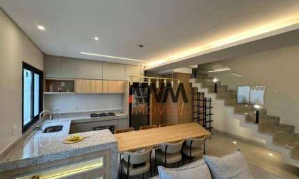 Sobrado com 3 Suites em condominio fechado à venda, 173 m² por R$ 999.000 - Setor Jaó - Goiânia/GO