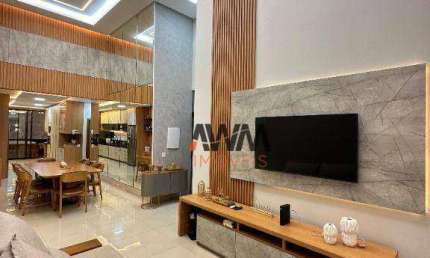 Casa com 3 Suites à venda, 154 m² por R$ 680.000 - Monte Cristo - Trindade/GO