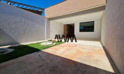 Casa com 03 Quartos 01 Suíte à venda, 122 m² por R$ 370.000 - Jardim Itaipu - Goiânia/GO