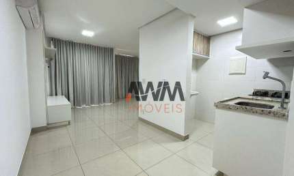 Apartamento com 1 quarto à venda, 42 m² por R$ 435.000 - Setor Oeste - Goiânia/GO