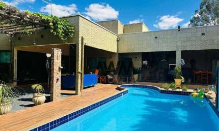 Chácara com 4 Quartos à venda, 1860 m² por R$ 850.000 - Fazenda Santa Bárbara de Baixo - Santa Bárbara de Goiás/GO