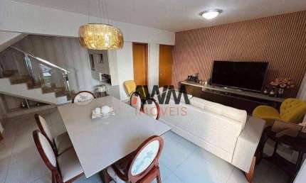 Apartamento Duplex com 3 suítes sendo 02 americanas à venda, 124 m² por R$ 1.250.000 - Jardim Goiás - Goiânia/GO