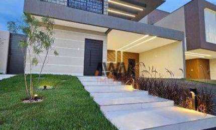 Casa no Jardins Barcelona á venda com 4 quartos, 213 m² por R$ 1.650.000 - Jardins Barcelona - Senador Canedo/Goiás