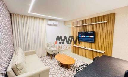 Apartamento MOBILIADO, 3 Quartos- 1 Ste à venda, 66 m² por R$ 369.000 - Setor Bueno - Goiânia/GO