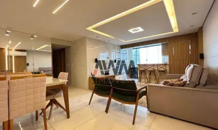 Apartamento Mobiliado 4 Quartos à venda, 132 m² por R$ 990.000 - Setor Bueno - Goiânia/GO