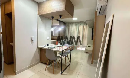 Apartamento mobiliado com 1 quarto para alugar, 42 m²  Setor Oeste - Goiânia/GO