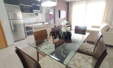 Apartamento mobiliado com 2 quartos para alugar, 62 m²- Parque Amazônia - Goiânia/GO