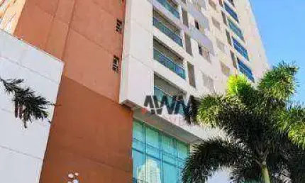 Apartamento mobilido com 1 quarto para alugar, 51 m² por r$ 3.905/mês - setor marista - goiânia/go