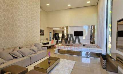 Linda casa térrea com 3 suítes à venda, 206 m² por R$ 2.350.000 - Jardins Madri - Goiânia/GO