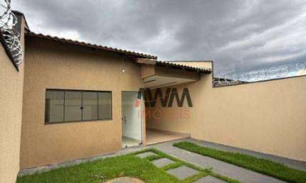 Casa com 3 quartos à venda, 98 m² por R$ 350.000 - Jardim Buriti Sereno - Aparecida de Goiânia/GO