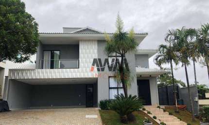 Sobrado com 3 suítes à venda, 310 m² por R$ 2.700.000 - Condomínio do Lago - Goiânia/GO