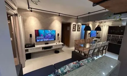 Apartamento com 2 quartos à venda, 55 m² por r$ 395.000 - parque amazônia - goiânia/go