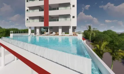 Lançamento apartamento exclusivo de 2 dormitórios com suíte e vista panorâmica para o mar