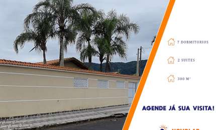 LINDA CASA COM 3 DORM SENDO 2 SUITE NA CASA PRINCIPAL E MAIS 4  DORM NA EDICULA  E MAIS 6 VAGAS
