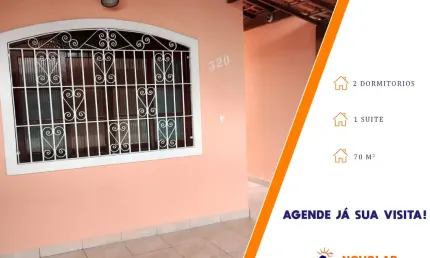 Casa com 2 quartos à venda na Avenida Presidente Kennedy, 1234, Jardim Imperador, Praia Grande