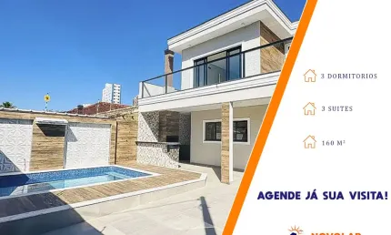 Sobrado Alto Padrão no Balneário Flórida – Luxo a 200 metros da Praia!