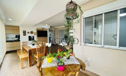 Apto com 4 dormitórios, 2 suites, 3 vagas de garagem, 142 m², face norte, bem ensolarado.