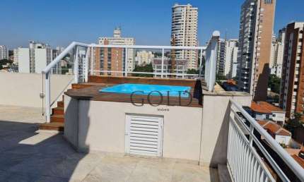 Belíssima cobertura com Jacuzzi ao ar livre , pronta p morar , bem localizada em Perdizes , próximo av Sumaré por R$ 1.590.000